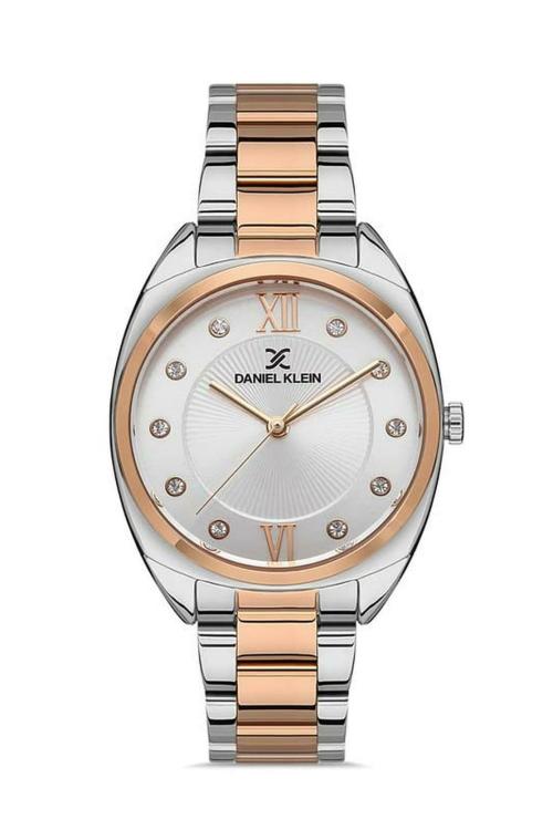 DANIEL KLEIN Analog Silver Dial Multicolor Strap Watch for Women - (DK.1.13398-5)