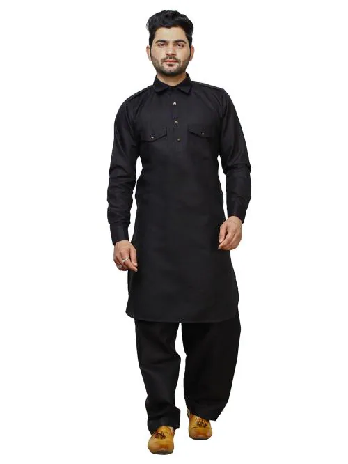 Pro Ethic Style Developer Men's Cotton Pathani Kurta Pajama