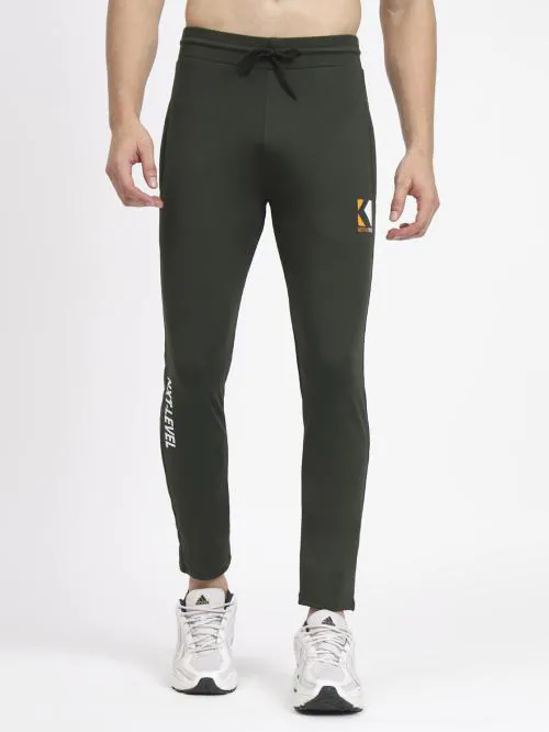 Body Liv 4 Way Lycra Slim Fit Men's Trackpants with Zipper Pockets Athletic Pants for Gym, Workout, Jogging, Running Use Lowers