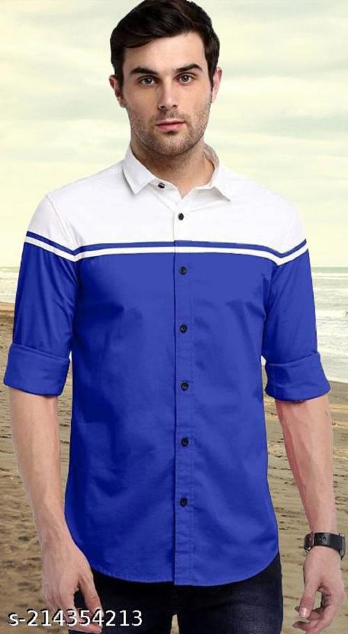 GAT FASHION Men's Regular Fit Cotton Casual Shirt