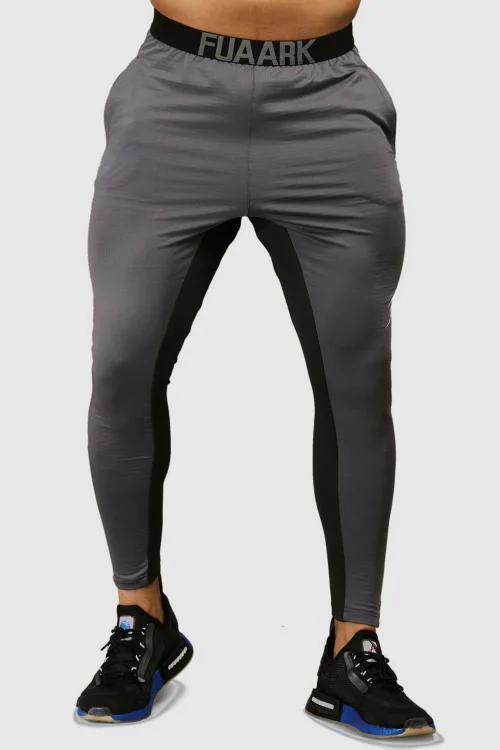 Fuaark Box Sports and Gym Joggers track pants Grey