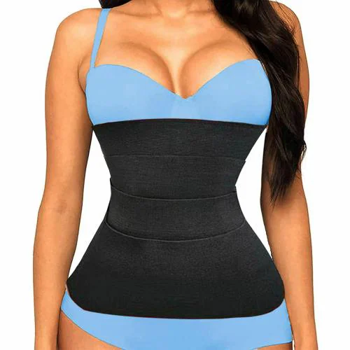 ASTOUND Posture Corrector Bandage Wrap Waist Trainer Shapewear Belt Tummy Belt Corset l Waist Trainer Wrap Belt For Women Adjustable Stomach Corset l Weight Loss Tummy Wrap Waist l Shaper Trimmer Corset l Sauna Sweat Belt Lumbar Waist Support Belt