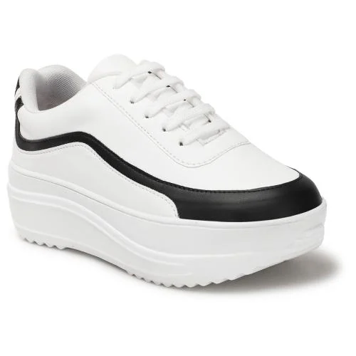 Vendoz Women Black Casual Shoes