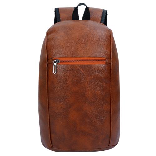 AXEN BAGS 100% Leather Bag for Office & Casual Use Men & Women | 45 Liters Medium Backpack for Colleges Wear | Travel, Luggage & Office Backpack | Waterproof & Stylish Sport Bags for Student