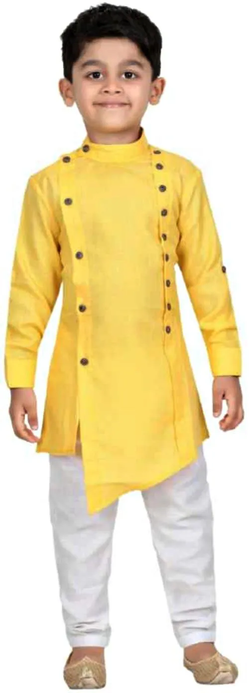 Pohar Creation Boys Ethnic Wear Kurta Pyjama Dress Set DN2022
