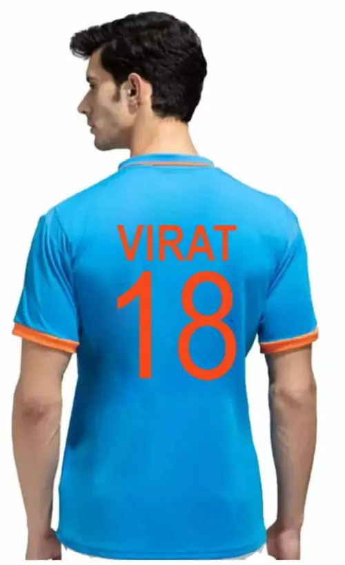 Teky India ODI Cricket Team World Cup Jersey Virat 18 2023/2024 For Men & Boys