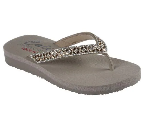 Skechers MEDITATION - LOTUS BAE Brown Sandal for women