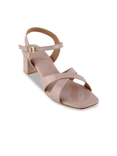 Elle Pink Block Heels