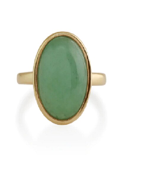 Ceylonmine Certified Jade Stone Natural Ring for Women