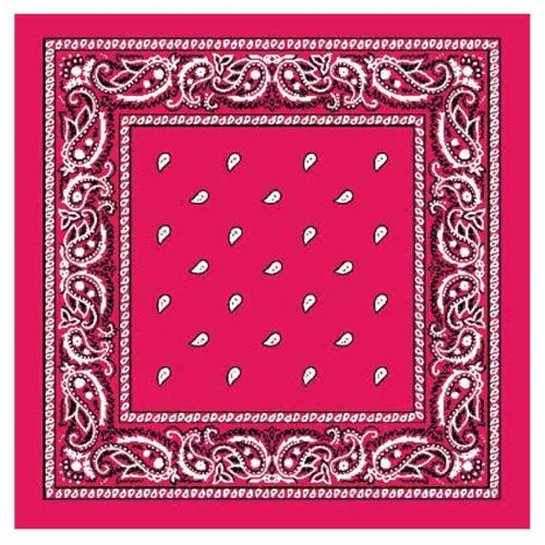 Urbanity Unisex Pink Cowboy Cotton Neckerchief l Ties l casual ties l official ties l party bear ties l ties for mens & boys l Cotton tie l Premium tie