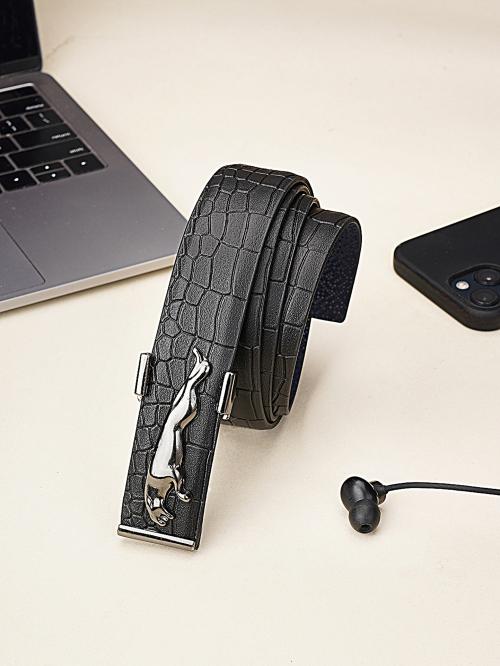 Kastner Stylish Jaguar Push Pin Buckle Belt