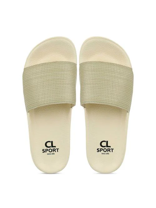 CL Sports Beige Flip flops for Women