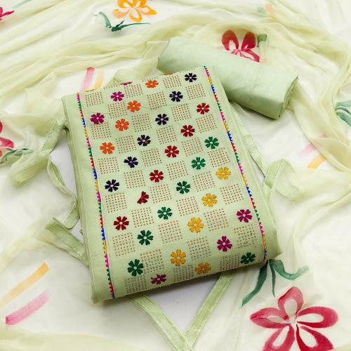 Panzora Women's Pure Modal top and Santoon inner and bottom fabric salwar suit dress material