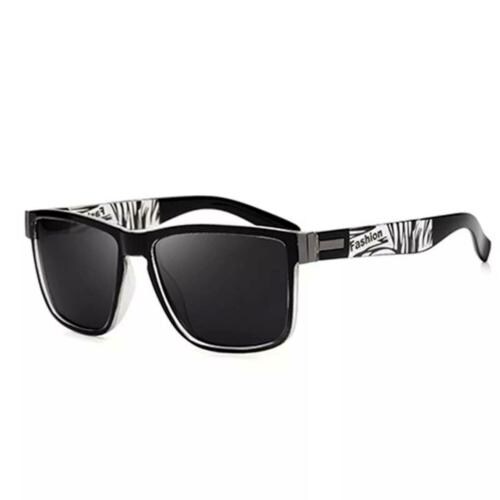 ELEGANTE Polarized Square Black Sunglasses For Men