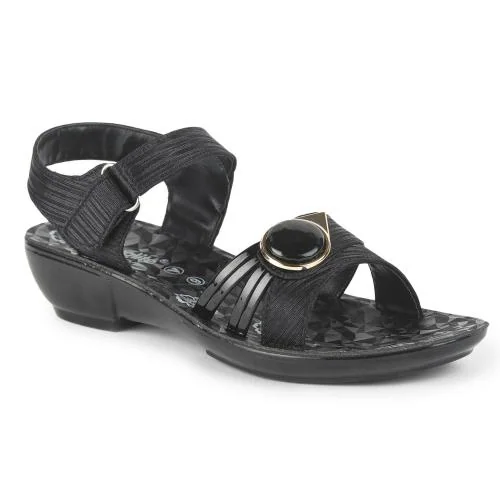 aqualite sandals black