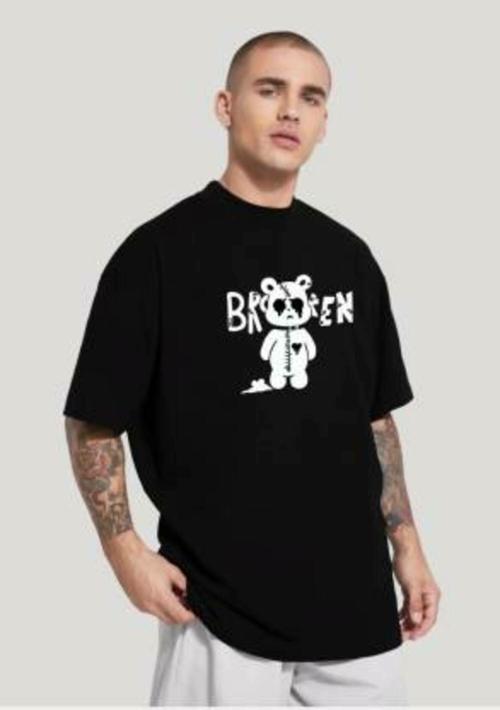 TINMAX - FOR UNIQUENESS Mens round graphic Tshirts - M