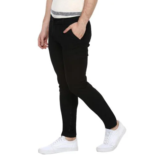 Urbano Fashion Slim Men Black Jeans