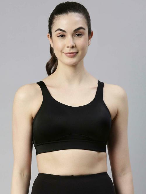 Enamor SB18 Convertible Back High-Impact Sports Bra for Women- Full Coverage, Padded and Wirefree
