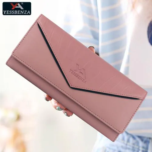 YESSBENZA Women's and Girls Elite Stylish Peachy Peach Handbags Clutches wallet purse