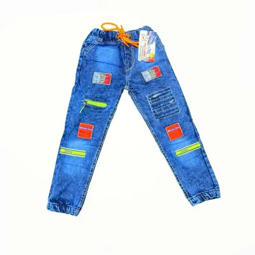 Gs enterprise Fashion Boys Blue Denim Jeans (2-3 Years) SINGLE ZIP
