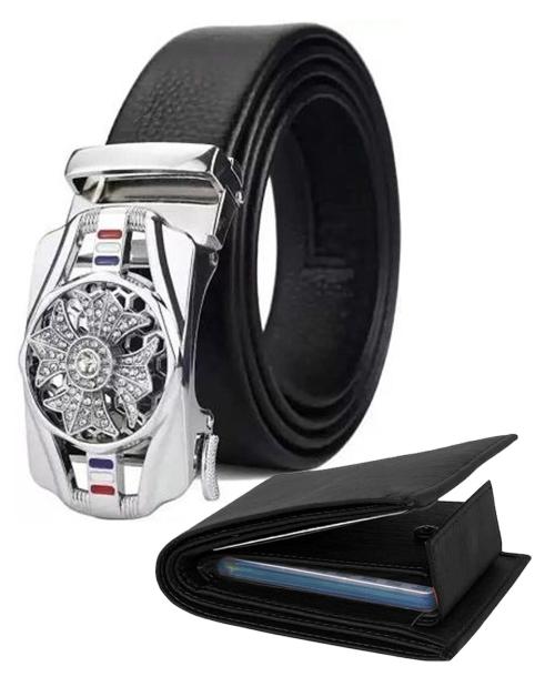 Clasicox Belt & Wallet Combo: Effortless Style in One Package