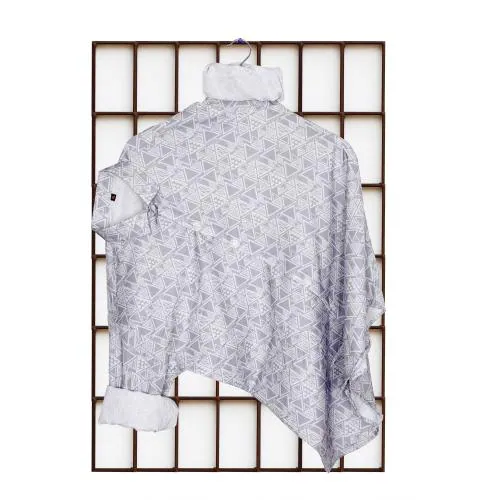 BHIKADIYA Men Popcorn Comfort Fit Shirt || Casual Textured Shirt for Men || Men Trendy Shirt||Casual Printed Shirt for Men Light Grey-L