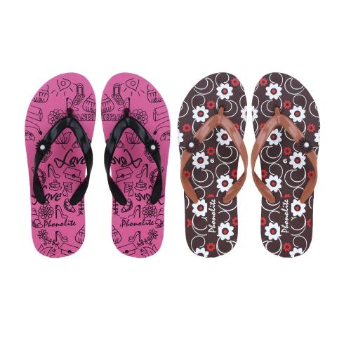 Phonolite Pink FlipFlops for Women Non Returnable
