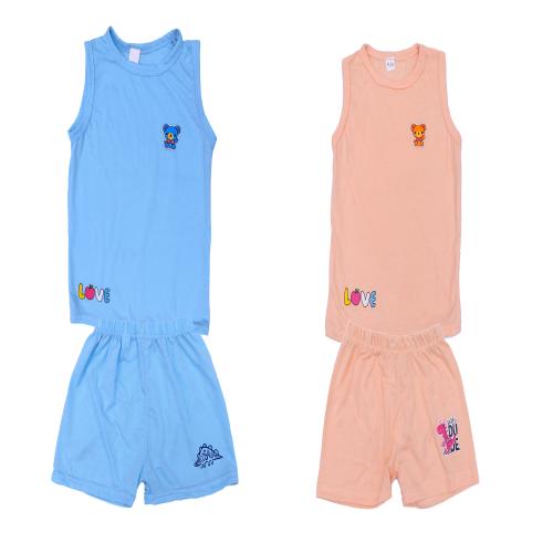 Navmav Baby Boys & Girls Half Sleeve T-Shirt With Nikar Summer Dress Set 1