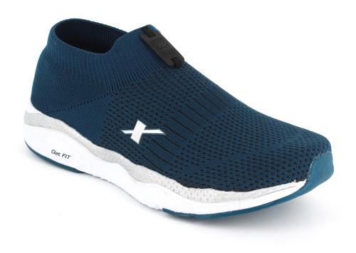 Sparx Men SM-484 Turkey Blue Silver Sports Shoes