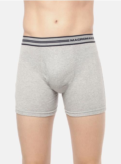 Macroman M Series Men's Assorted Solid Cotton Pack of 1 Trunks