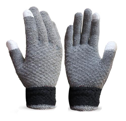 Neeba Winter Gloves for Women Touch Screen Texting Warm Gloves ( Color: Grey Pack of 1)