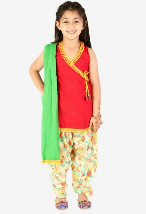 KID1 Sia halter neck kurti salwar