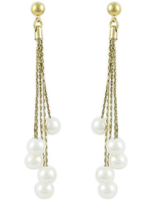 Buy Karatcart Metal Gold Dangle and Drop Earrings For Women Online at