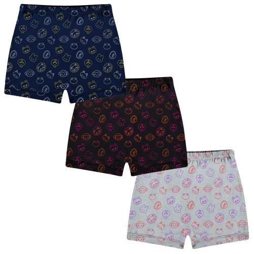PINE Kids Cotton Bloomer / Drawer For girls & Boys ( Pack of 3 )