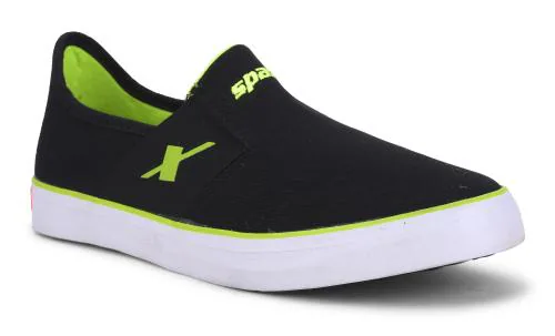 Sparx Men SM-214 Black Fluorescent Green Casual Shoes