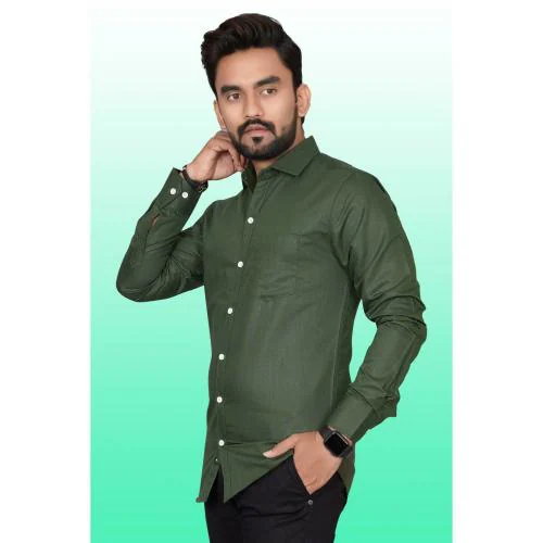 KALANABH Boys green Shirt Shirt Boys Fashion Fashion Fashion For Boys Formal Shirt Formal Cloth Outfit For Boys Formal Fashion Cloth For Man (PACK OF 1 PCS SIZE- S)
