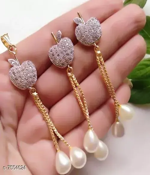 RIYA HANDICRAFT JEWELLERY Rhinestone Lobster Magnetic Clasps Jewelry DIY Findings Gold Crafts Jewelry Findings | Jewelry Clasps & Hooks Twinkling Unique Earrings