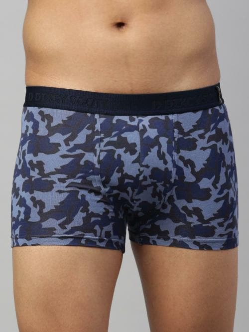 Dixcy Scott Maximus Men's Multicolor Printed Cotton Lycra Trunks