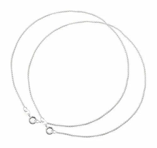 ELOISH Sleek Sterling Silver Anklets. 92.5% Pure Silver Anklets Plain Design.(BOXANKLETS)