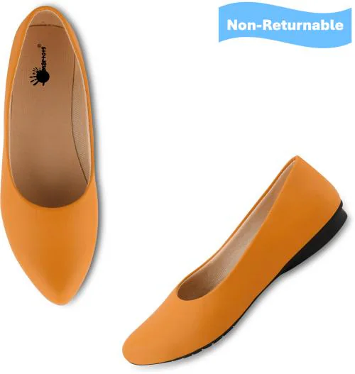 SMARTOTS Dailywear Stylised Comfortable Lightweight Low-tops Slip-on Casual Tan Color Bellies for Girls and Women