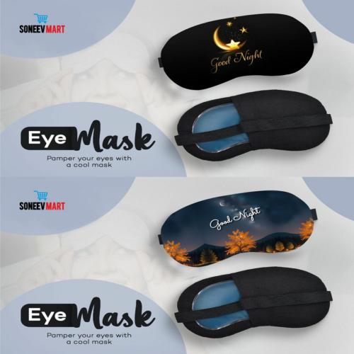 SONEEV MART Luxurious Gel Eye Mask for Soothing Relaxation and Stress Relief Reusable and Cold Therapy Ideal for Puffy Eyes, Dark Circles Headache Relief