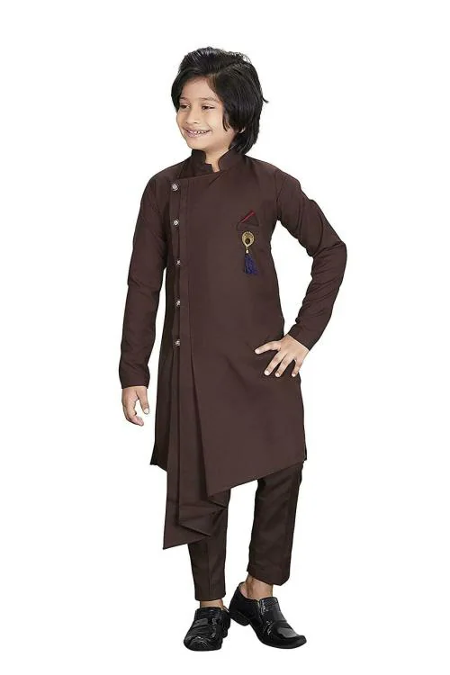FELIZ THE DESIGNER STUDIO Boys Cotton Kurta Pant Set