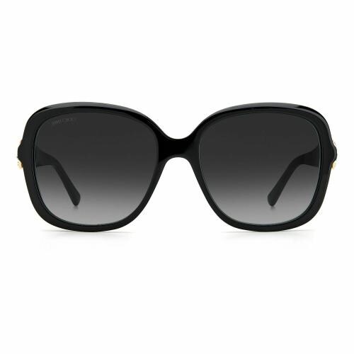 Jimmy Choo Crystal & Glitter Sunglass For Woman Dark Grey Shaded Sadie/S