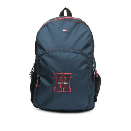 Buy Tommy Hilfiger Bk04FwBackpack 1603 Unisex Polyester High School Bag Online at Best Prices