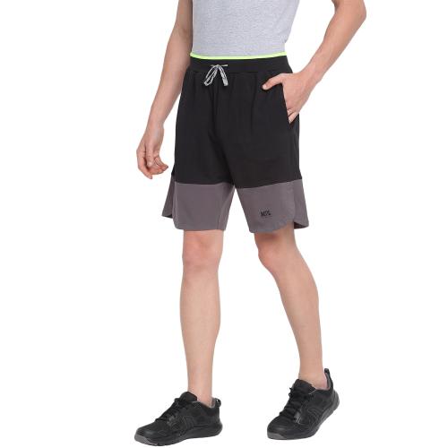 MPL Sports Future League Essential Shorts (Black/Grey)