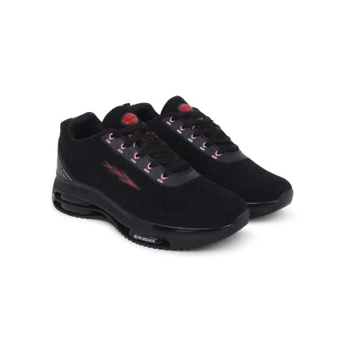Columbus/POWERTUBE-BLACK/RED/Sports Running Shoes Men