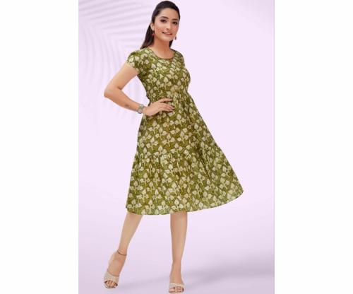 Ritijya Poly Cotton Tunic western Maternity Dress| Feeding Kurtis For Women With Zip For Nursing & Pregnancy