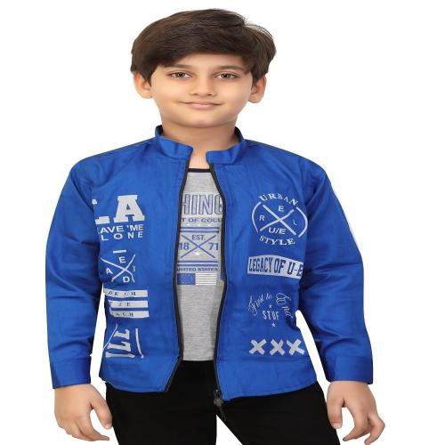 Buy FOREVER YOUNG BOYS JACKET WITH ATTACHED TSHIRT Online at Best