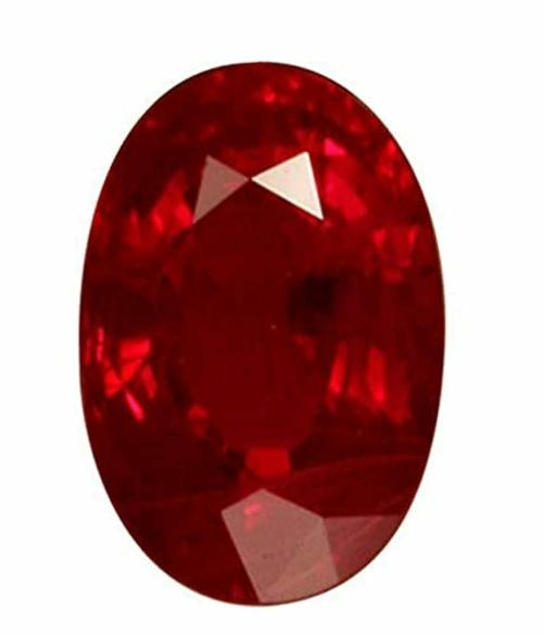 Ruby Manik Natural Unique Oval Shape Gemstone 3.40 Carat