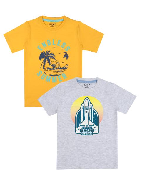 J & JP boys tshirts trendy collections - 8-9 Y